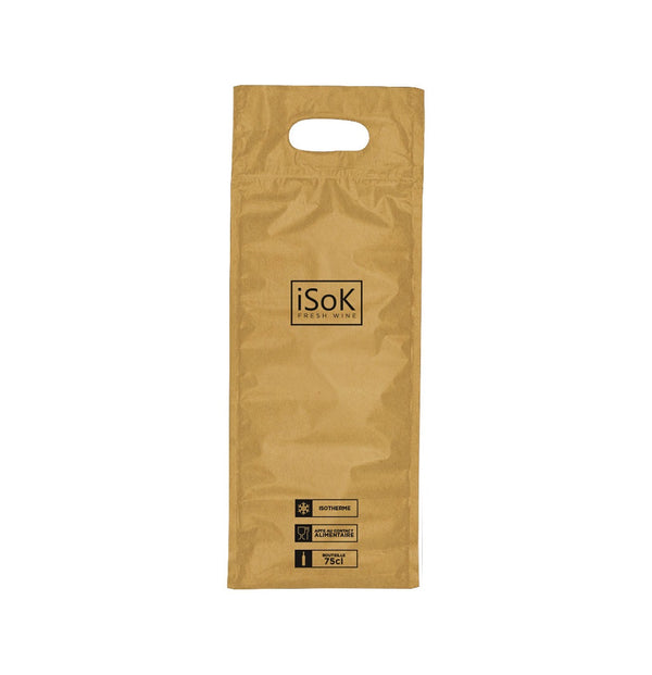 ISOK BROWN isothermal bag x 100 pieces – €1/piece