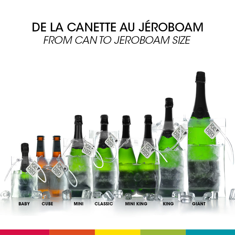 Ice.bag® PRO GIANT JEROBOAM x 40 pieces - from 5.42€/piece