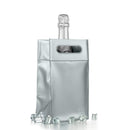 Ice.bag® SQUARE MATT SILVER x 100 pieces