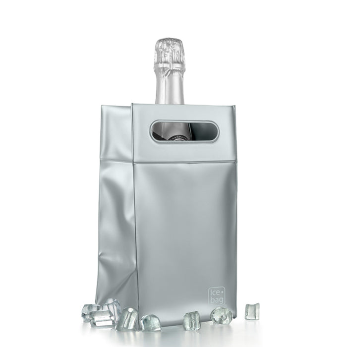ice bag Ice.bag® SQUARE ARGENT MAT x 100 pièces