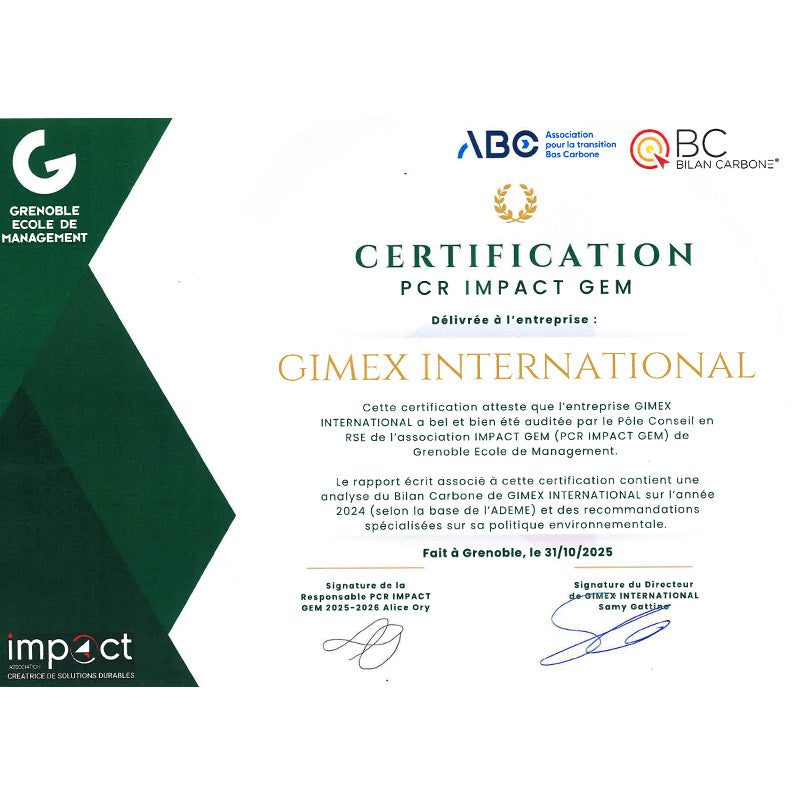 certificat bilan carbon gimex