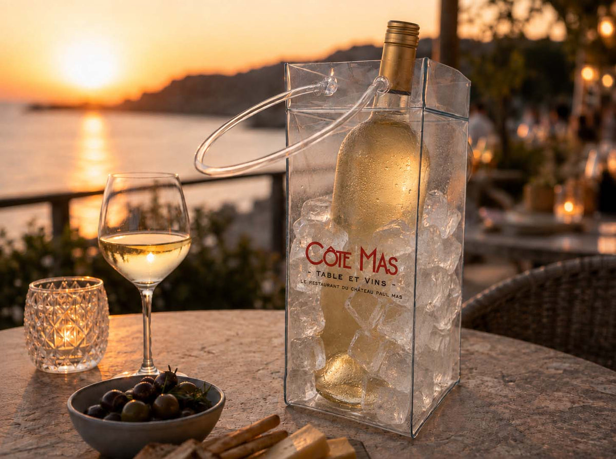 Sur les tables et les terrasses