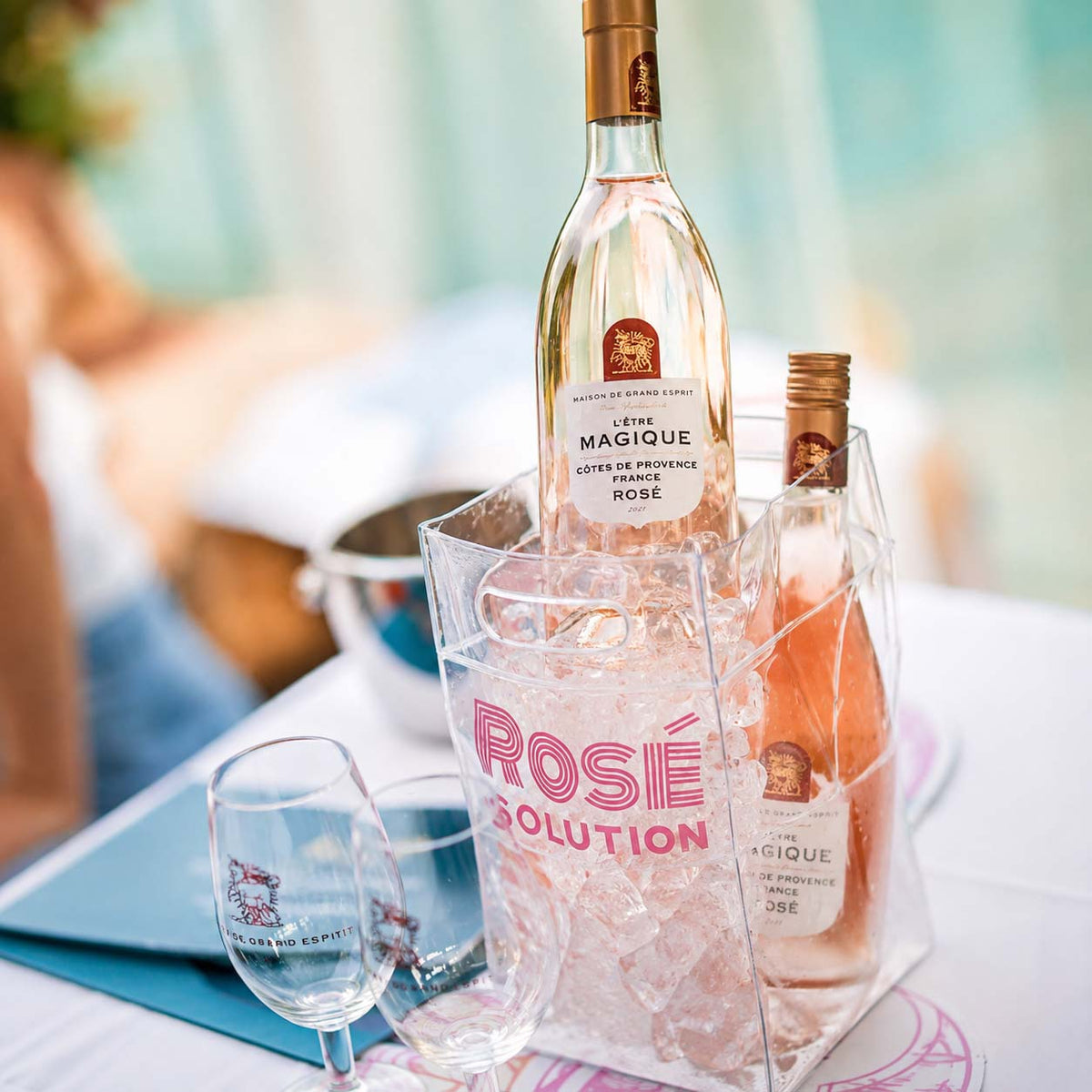 ice bag rosé personnalisation