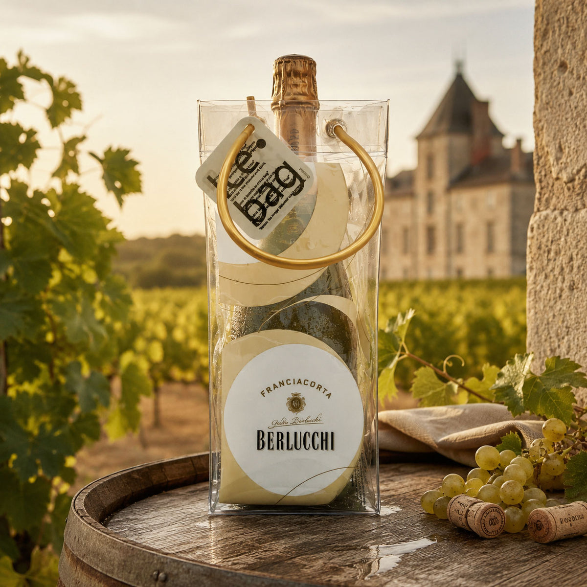 icebag personnalisé maison de champagne