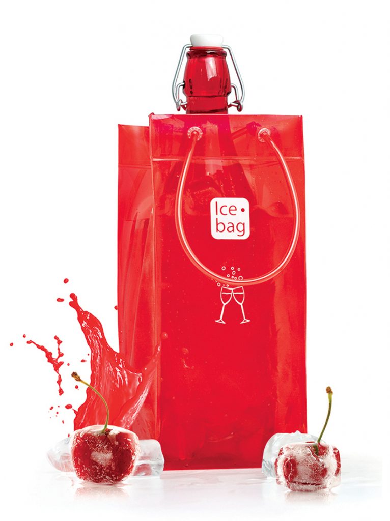 Ice.bag® CLASSIC CHERRY RED x 24 pieces - from 3.35€/piece